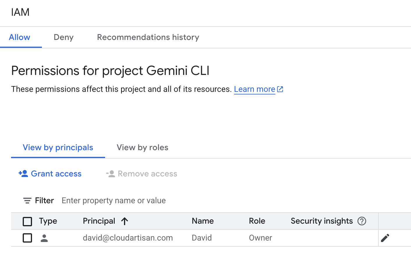 Google Cloud Platform - IAM Principals
